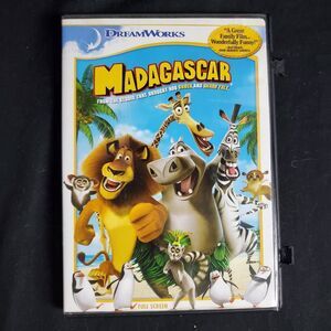 Madagascar Full Screen DVD DreamWorks Animated Comedy Family Fun